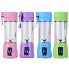 USB Chargeable Juicer Blender 6 Blades 380ml - Portable Juicer Cup & Smoothie Maker (HAM MALL APPLIANCES)
